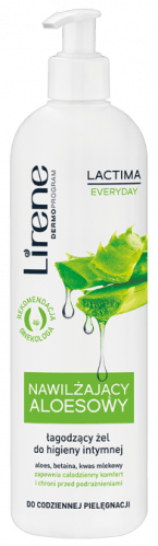 Lirene - Lactima Everyday - Moisturizing Aloe Vera, soothing intimate hygiene gel - 350 ml