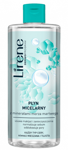 Lirene - Płyn micelarny z minerałami z Morza Martwego - 400 ml