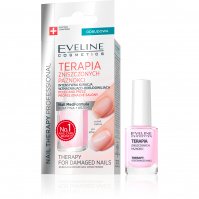 Eveline Cosmetics - NAIL THERAPY PROFESSIONAL - Intensive strengthening and rebuilding treatment for damaged nails - 12 ml