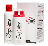 Easy Tattoo - Tattoo care kit - Cream 100 ml + Cleaning gel 125 ml