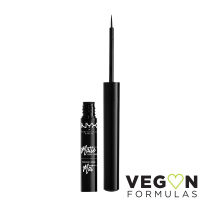NYX Professional Makeup - MATTE LIQUID LINER - Matowy tusz do kresek - BLACK