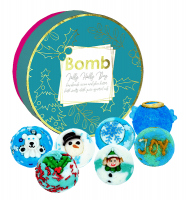 Bomb Cosmetics - Jolly Holly Day - Gift Pack - Zestaw upominkowy z naturalnymi kosmetykami do kąpieli