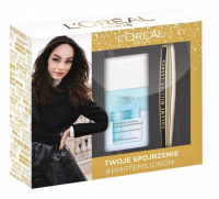 L'Oréal - Zestaw prezentowy - Tusz Volume Million Lashes + Dwufazowy płyn do demakijażu