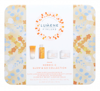 LUMENE - VALO - NORDIC-C GLOW & GO COLLECTION - Zestaw prezentowy kosmetyków do pielęgnacji twarzy