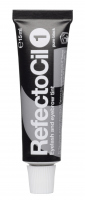 RefectoCil - Eyelash and Eyebrow Tint - Henna for eyebrows and eyelashes - 1 BLACK - 1 BLACK