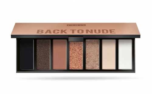 PUPA - MAKEUP STORIES PALETTE - Paleta 7 cieni do powiek - 001 BACK TO NUDE