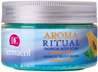 Dermacol - AROMA RITUAL - TROPICAL BODY SCRUB - PAPAYA & MINT - Scrub do ciała o zapachu papai i mięty