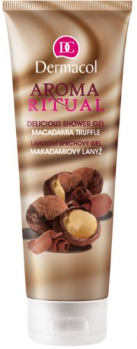 Dermacol - AROMA RITUAL DELICIOUS SHOWER GEL - MACADAMIA TRUFFLE - Shower gel with the scent of truffles and macadamia nuts - 250 ml