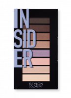 Revlon - LOOKS BOOK PALETTE - Mini paleta cieni do powiek - 940 INSIDER
