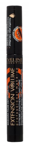 Eveline Cosmetics - EXTENSION VOLUME - Mascara False Definition 4D - Lengthening and caring mascara
