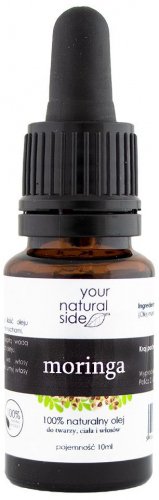Your Natural Side - 100% naturalny olej moringa - 10 ml