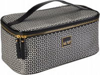 AURI - Duża kosmetyczka - Kuferek - 444015 - Black&White - Średnia