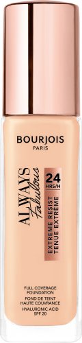 Bourjois - ALWAYS FABULOUS - 24H FULL COVERAGE FOUNDATION - Podkład kryjący - 30 ml - 100 - ROSE IVORY