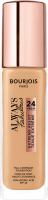 Bourjois - ALWAYS FABULOUS - 24H FULL COVERAGE FOUNDATION - Podkład kryjący - 30 ml - 125 - IVORY - 125 - IVORY