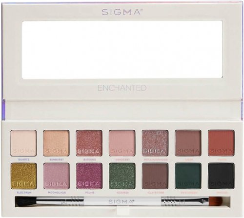 Sigma - ENCHANTED EYESHADOW PALETTE - 14 eyeshadows with a double brush