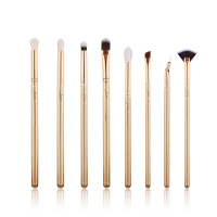 JESSUP - Classics Series Brushes Set - Set of 8 make-up brushes - T417 Golden / Rose Gold
