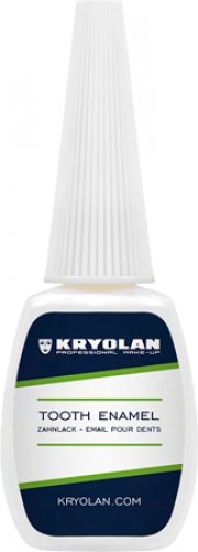 KRYOLAN  - Tooth Emal - Zahnlack - Lakier koloryzujący do zębów - 12 ml  - WHITE