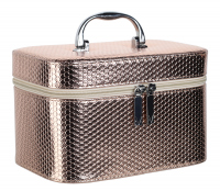 Inter-Vion - Metaliczny kuferek na kosmetyki - 415 206 - M