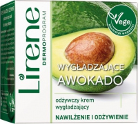 Lirene - Wygładzające Awokado - Odżywczy krem do twarzy na dzień i na noc - Wegański - 50 ml 