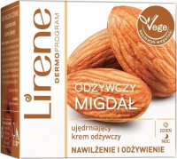 Lirene - Odżywczy Migdał - Ujędrniający krem do twarzy na dzień i na noc - Wegański - 50 ml
