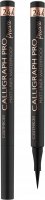 Catrice - CALLIGRAPH PRO Precise - Matt Liner Waterproof - Waterproof, matte eyeliner in a pen - 010 Intense Black