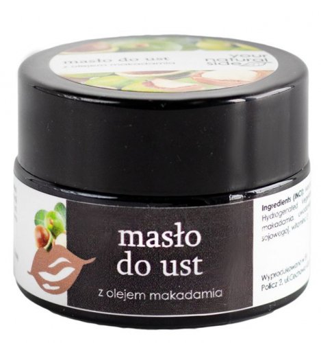 Your Natural Side - Macadamia Oil Lip Butter - 15ml