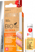 Eveline Cosmetics - NAIL THERAPY PROFESSIONAL - BIO OLIWKA - Multiodżywcza oliwka do skórek i paznokci - 12 ml