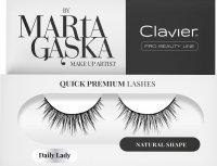 Clavier - QUICK PREMIUM LASHES by Marta Gąska - Artificial eyelashes on a strip - 813 Daily Lady