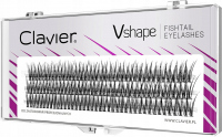 Clavier - VSHAPE - Fishtail Eyelashes - Tufts of eyelashes - Fishtails - C-8 mm - C-8 mm