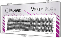 Clavier - VSHAPE - Fishtail Eyelashes - Kępki rzęs - Jaskółki - C-12 mm - C-12 mm
