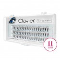Clavier - False eyelashes in tufts - C-11 mm - C-11 mm