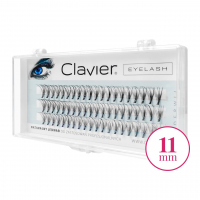 Clavier - False eyelashes in tufts - C-11 mm - C-11 mm