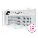 Clavier - False eyelashes in tufts - C-12 mm - C-12 mm