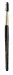 Inter-Vion - CLASSIC EYEBROW & EYELASHES BRUSH - Pędzel do stylizacji brwi i rzęs