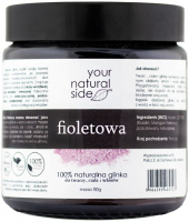 Your Natural Side - 100% naturalna glinka fioletowa - 50 g
