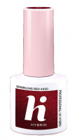 Hi Hybrid - PROFESSIONAL UV HYBRID - MOMENTS COLLECTION - Hybrid nail polish - 5 ml - 250 SPARKLING RED - 250 SPARKLING RED