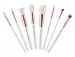 JESSUP - Individual Brushes Set - Zestaw 8 pędzli do makijażu - T218 White/Rose Gold