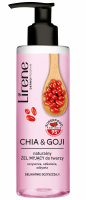 Lirene - SUPERFOOD FOR SKIN - Naturalny żel myjący do twarzy - Chia & Goji - 190 ml