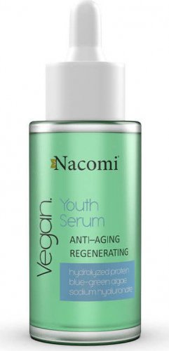 Nacomi - Youth Serum - Wegańskie serum przeciwzmarszczkowo-regenerujące do twarzy - Noc - 40 ml