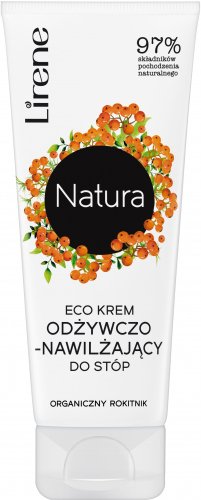 Lirene - Natura - Eco krem odżywczo-nawilżający do stóp - Organiczny Rokitnik - 75 ml