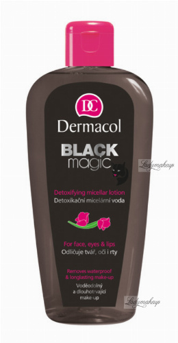 Dermacol - Black Magic - Detoxifying Micellar Lotion - Płyn micelarny do demakijażu - 200 ml