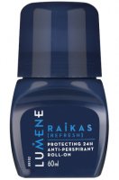 LUMENE - RAIKAS - REFRESH - PROTECTING 24H ANTI-PERSPIRANT ROLL-ON - Antiperspirant for men roll-on - 60 ml