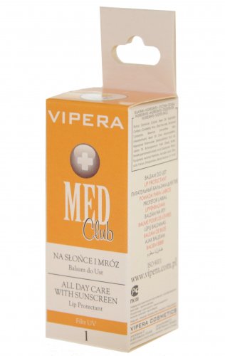 Vipera - Med Club - Balsam do ust NA SŁOŃCE I MRÓZ 1