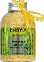 BINGOSPA - Spa & Beauty - Mineral Spa Bath Salt - Mineralna sól do kąpieli z kwasem hialuronowym - 650 g
