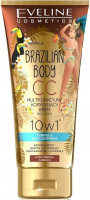 EVELINE - BRAZILIAN BODY CC - Multifunkcyjny, korygujący krem do ciała 10w1 - Wodoodporny - 175 ml