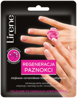 Lirene - REGENERACJA PAZNOKCI - Olejkowo-ceramidowe maseczki odżywcze do paznokci - 10 szt.