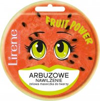 Lirene - FRUIT POWER - Żelowa maseczka do twarzy - Arbuzowa - 10 ml