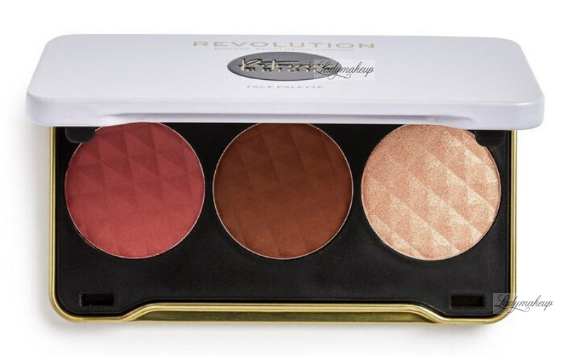 Makeup Revolution Patricia Bright You Are Gold Face Palette Face Contouring Palette