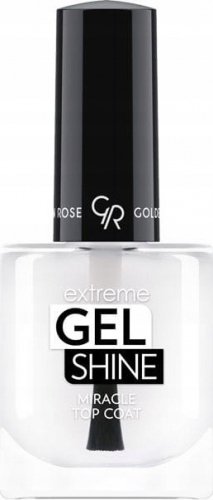 Golden Rose - Extreme Gel Shine Miracle Top Coat - Żelowy utwardzacz do paznokci