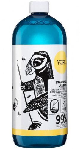 YOPE - NATURAL FLOOR CLEANING LIQUID - French Lavender - 1000 ml